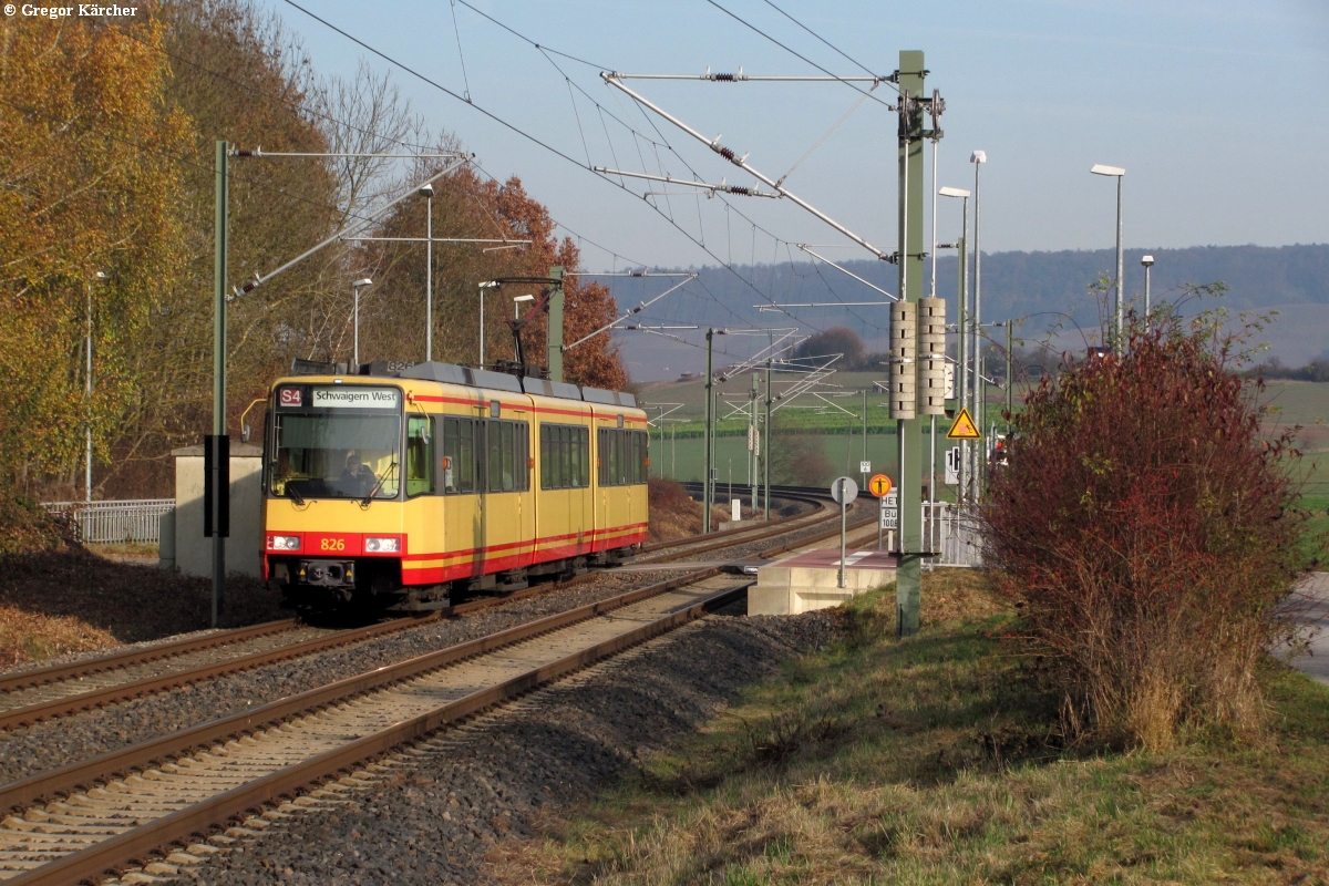TW 827 bei Wieslensdorf, 19.11.2011.