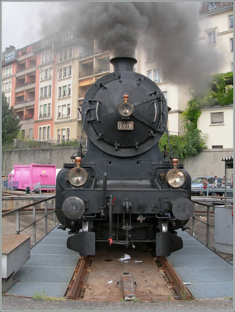 Auf R�sself�hlung mit dem Elefanten C 5/6 2978. 
Lausanne, den 2. Sept 12
