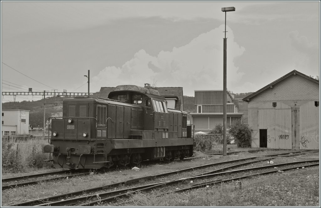 Ich habe heute die sch�ne Bm 6/6 18510 in Yverdon entdeckt. 
23. Juli 2013 