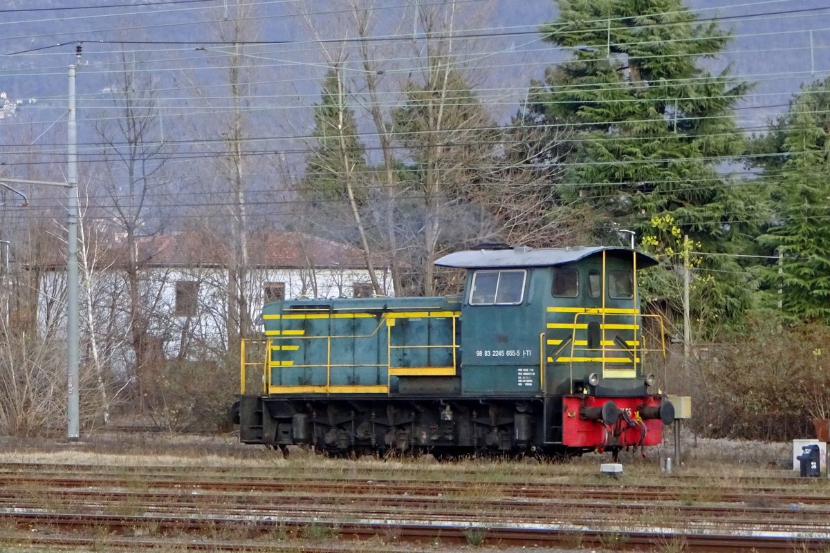 FS 2245 655/245 6055 lauft am 31 Dezember 2019 um in Domodossola.