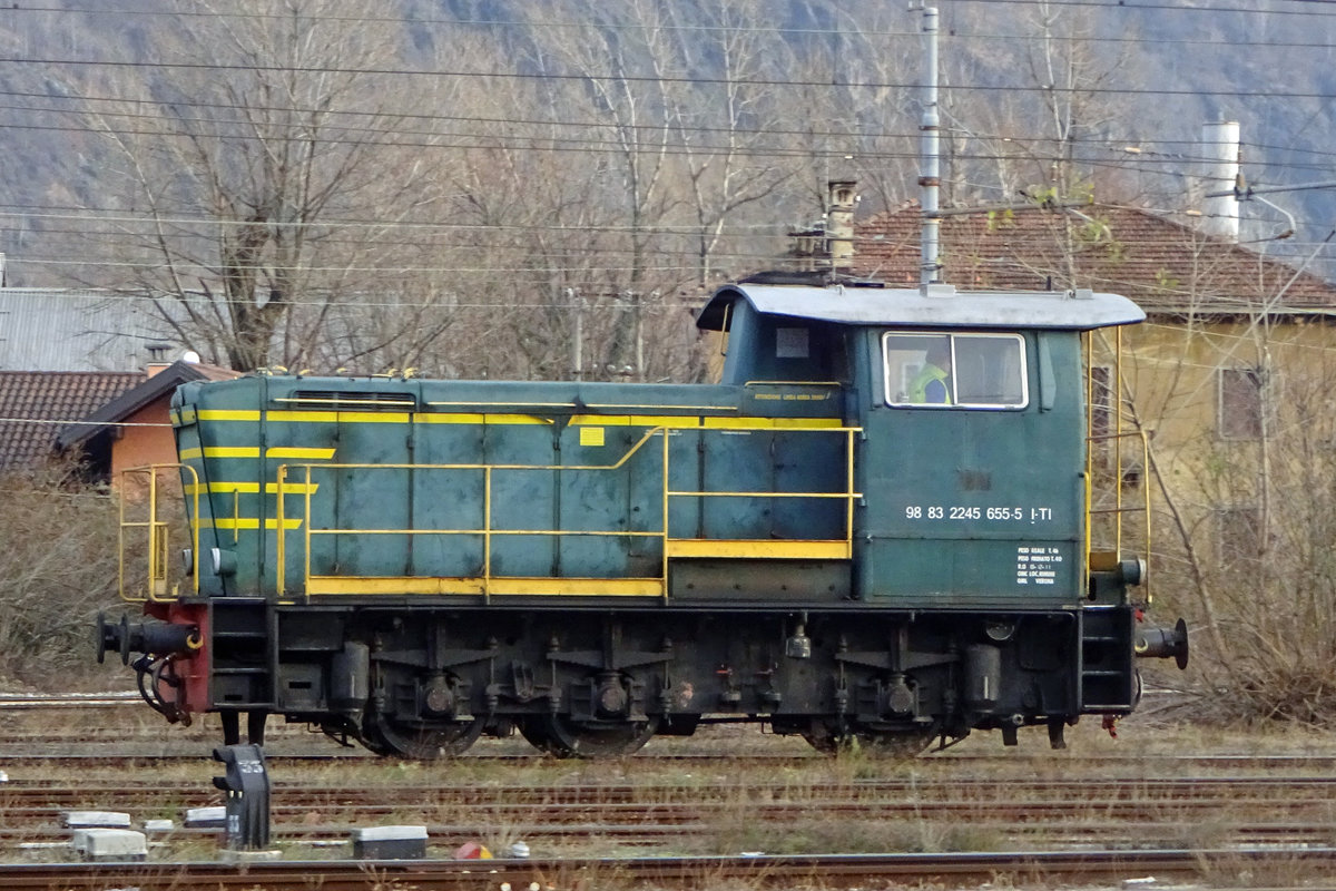 FS 2245 655/245 6055 lauft am 31 Dezember 2019 um in Domodossola.