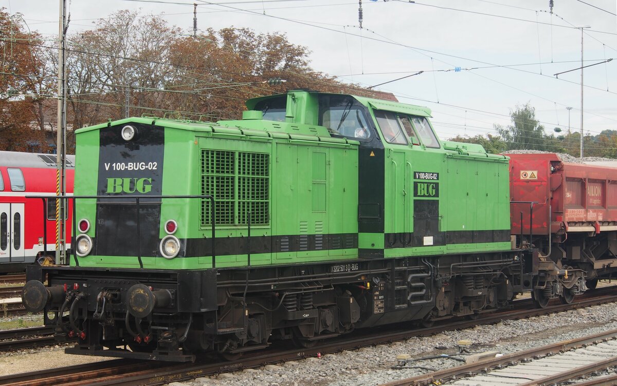 V 100 BUG 02 NVR 98 80 3202 501-3 D-BUG in Ulm am 22.09.2014.