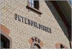 Der Bahnhof von Unteruhldingen, Endpunkt der 2,53 km langen Stichstrecke von Oberuhlgingen -Mühlhofen (heute Uldingen-Mühlhofen) und hätte eigentlich in Richtung Meersburg -