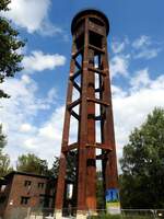 Wasserturm im Naturpark S�dgel�nde Berlin, ehemals Verschiebebahnhof Tempelhof, am 05.09.2018.