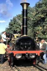 Der Adler bei einer Ausstellung mit Parade 100 Jahre Verkehrsmuseum Nürnberg, am 16.10.1999 in Nürnberg.