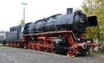 44 606 im Bahnpark Augsburg am 25.10.2009.Derzeit befindet sich die Lok im Bayerischen Eisenbahnmuseum in Nördlingen.
