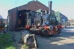Fr�h am 14 Oktober 2023 geniesst 89 7220 der MBS die Sonnenschein in Haaksbergen.