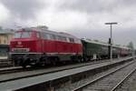 Das Wetter hatte am 21 September 2014 keine einziger Lust mitzuspielen ins DDM in Neuenmarkt-Wirsberg mit IGE 216 224 samt deren Quasi-SBB Sonderzug.