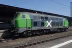 Am 25 Mai 2026 steht AIX Rail 218 461 abgestellt in Karlsruhe Hbf.