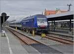 Die Siemens ER 20-015 (V 223 Herkules) hat mit ihrem Alex Lindau Hbf erreicht.
