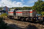 Die 271 022-6 „Charlotte“ (92 80 1271 022-6 D-KAF) eine Vossloh/MaK G 1000 BB der KAF Falkenhahn Bau AG.