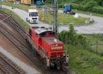 DB: Rangierlok 294 664-8 in Weil am Rhein am 23.