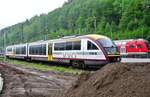 VVO 642 840 steht am 1 Mai 2011 in Bad Schandau.