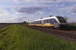 RRB 648 435 durchfahrt der Kaarster Broicherheide am 8 Mai 2025.