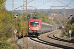 1116 096 mit ÖBB EC bei Hinterdenkental am 17.10.2012.