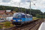 Die 383 021-3 „Napříč Evropou/Quer durch Europa“ (91 54 7383 021-3 CZ-CDC) der ČD Cargo a.s.
