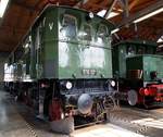 E 16 07 mit Buchli-Antrieb in der Lokwelt in Freilassing am 01.09.2019.