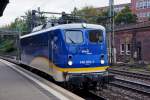 DB/evb: Die evb 140 870-7 (ehemals DB) als Lokzug in HAMBURG HARBURG am 13.