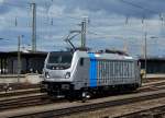RAILPOOL (BOMBARDIER): Die 187 005-4 in Basel Badischer Bahnhof am 23. Juni 2015.
Foto: Walter Ruetsch 