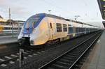 National Express 851 h�lt am 20 J�nner 2017 in Hamm.