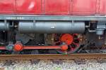 Detail der Westerwaldbahn (WEBA) Lok 3 (V 26.3) am 06.05.2013 in Scheuerfeld/Sieg.