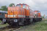 LOCON 216 steht am 18 September 2022 ins Bw Berlin-Sch�neweide.