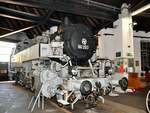 86 283 mit Fotoanstrich im Deutschen Dampflokmuseum Neuenmarkt-Wirsberg am 03.09.2011.