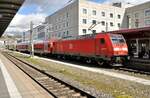 146 207-6 mit IRE in Ulm am 31.03.2023.
