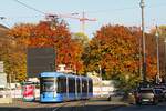 Straßenbahn / Stadtverkehr; München;    S 1-5 Nr.2319 Variobahn von Stadler Baujahr 2612 am Lenbachplatz in München am 09.11.2014.