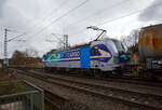 Die an die RTB Cargo GmbH vermietete SIEMENS Vectron AC – 193 810-9 „Salzburg“ (91 80 6193 810-9 D-Rpool) der Railpool GmbH (M�nchen), f�hrt am 22.03.2021 mit einem Kesselwagenzug