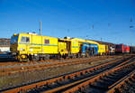   Im Einsatz die Plasser & Theurer Universalstopfmaschine Unimat 09-475/4S (Schweres Nebenfahrzeug Nr.