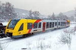   Bei Schneefall....