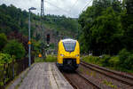 Nun sind die HLB SIEMENS Mireo Plus B wohl schon im Planbetrieb: Der HLB 563 801 / 563 901 (94 80 0563 801-0 D-HEB / 94 80 0563 901-8 D-HEB), ein zweiteiliger Hybridtriebzug (E/Akku) der BR 563 vom
