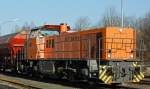 Kreisbahn Siegen-Wittgenstein  (KSW)  Lok 42, eine Vossloh G 1700 BB (F.-Nr.