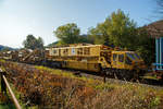   Die Plasser & Theurer Bettungsreinigungsmaschine RM 95-800 W der MGW Gleis- und Weichenbau-Gesellschaft mbH & Co.