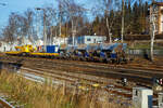 Der 125t Gleisbauschienenkran (Gleis- und Brückenbaukran) - KIROW Multi Tasker KRC 910, Kran 3 der MGW Gleis- und Weichenbau-GmbH & Co.KG (Berlin), Schweres Nebenfahrzeug Nr.