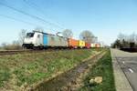 CrossRail 186 292 zieht der Neuss-KLV durch Roond am 31 M�rz 2021 -leider ist die Zeit der XR-66er beinahe ganz zun Emde...