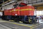 Am Tag der Schienen 21 September 2025 könnte Mann bei Rheincargo in Neuss am Kaiser eine netter Ausstellung von altere und ganz neue Loks der RhC beobachten.