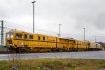 Die Plasser & Theurer  Schienenschleifmaschine GWM 550 „Old Queen“ der Schweerbau (Schweres Nebenfahrzeug Nr.