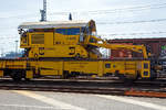   Der ROBEL Schienenmanipulator (Ladekran) vom Typ SILAD 40.61 zum Schienenladewagen (bzw.