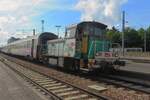 Y 8260 rangiert am 18 September 2021 in nevers.
