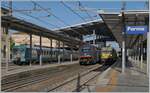 Parma mit dem ALe 624-027, einem  Rock  und der Medway 494 231.