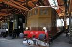 FS E 636 147 und SBB Ae 4/7 Nr.10 943 im Bahnpark Augsburg am 26.08.2022.