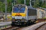 Abschiedsfahrt der BR 3000 am 23.06.2026, (Nationalfeiertag).
CFL 3018 beim Kopfmachen im Bahnhof Troisvierges, dem letzten Bahnhof auf der Linie 10 vor der belgischen Grenze.
