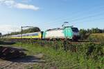 NS 186 212 passiert am 15.Oktober 2021 mit ein IC Tilburg-Reeshof.