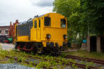 Die dreiachsige dieselelektrische Lokomotive NS 673, ex NS 605, am 24 Juni 2025 im Het Spoorwegmuseum (bis 2005 NSM - Nederlands Spoorwegmuseum / Niederländischen Eisenbahnmuseum) in Utrecht im