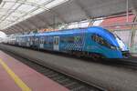 KS EN76-006 wirbt für ein Atletiktournier in Gliwice (Anfang Mai) am 23 Augustus 2021 in Gliwice.