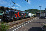 Die an die HELROM GmbH (Frankfurt am Main) vermietete Siemens Vectron MS 5370 071-0  PAUL  / 6193 240 (91 51 5370 071-0 PL-ID) der CARGOUNIT Sp.