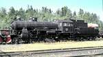 SJ Dampflok Typ B Nr.1220 im TGOJ Eisenbahnmuseum Grängesberg am 02.08.1994.