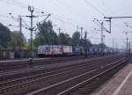 BR 241: Ueberraschungsaufnahme einer G�terzugsdurchfahrt in HAMBURG HARBURG vom 14.